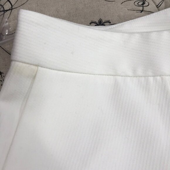 Vince Camuto Pintuck Detail Wide Leg Textured Twil - Picture 5 of 10